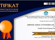 Call for Paper Jurnal ARBITRASE: Journal of Economics and Accounting Terakreditasi Sinta 5