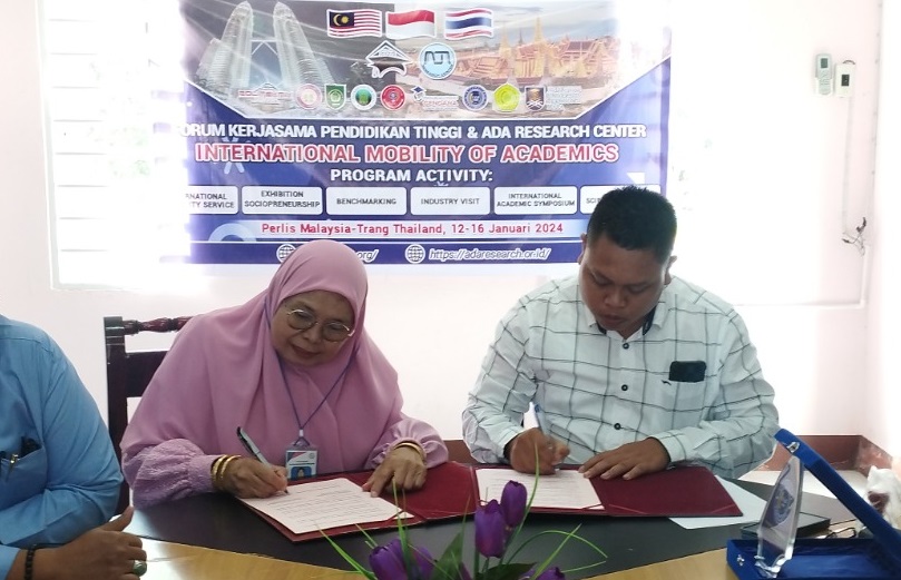 FST Universitas Labuhanbatu Melakukan Penantanganan Kerjasama Internasional dengan Saengtham Wittaya Foundation School Thailand