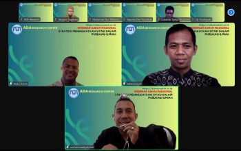 ADA Research Center Sukses Gelar Webinar Nasional Strategi Meningkatkan Sitasi Dalam Publikasi Ilmiah