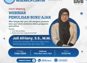 Webinar Nasional Penulisan Buku Ajar