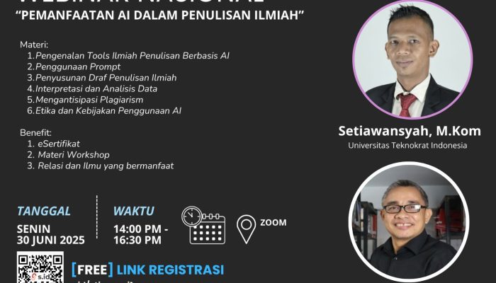 LPPM STIM Sukma Medan Langsungkan Webinar Nasional Pemanfaatan AI Dalam Penulisan Ilmiah